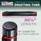 Poster Tube - Telescoping Adjustable 30-1/4" to 52" - Durable 4" Diameter Storage Tube - Art Poster Carrier Holder & Blueprint Storage Drafting Tube Travel & Protection